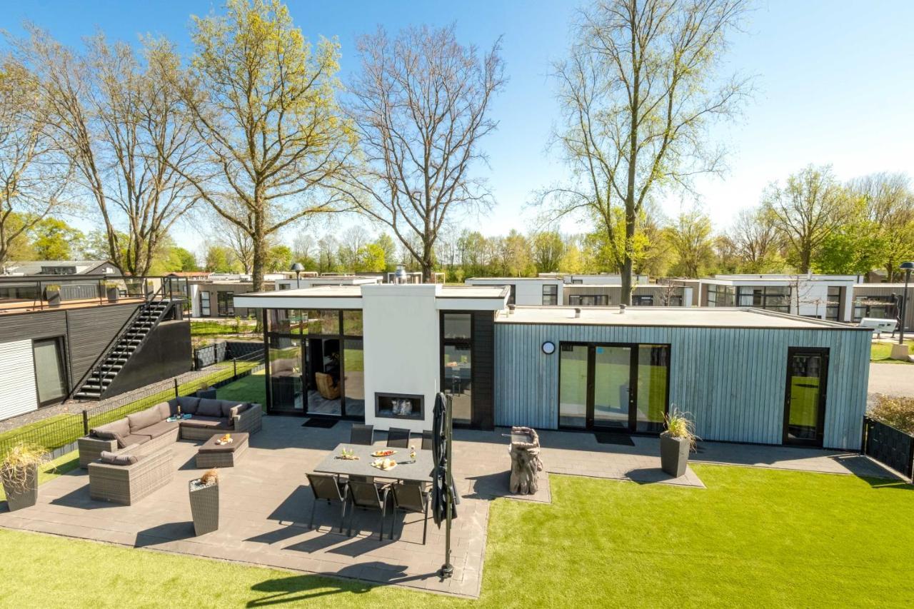 Cube Exclusive Plus Mit Meerblick Am Strand Im Europarcs Bad Hoophuizen Hulshorst Esterno foto